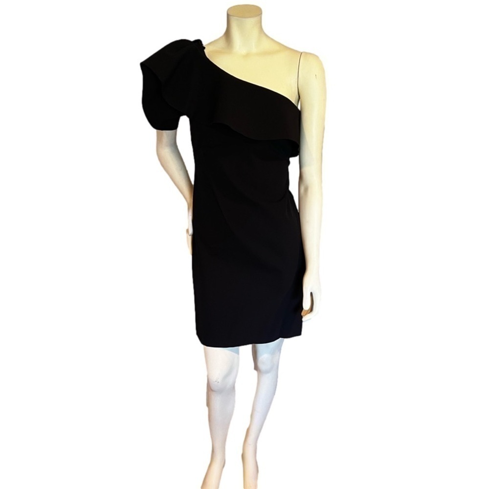 Alexia Admor one shoulder ruffle dress